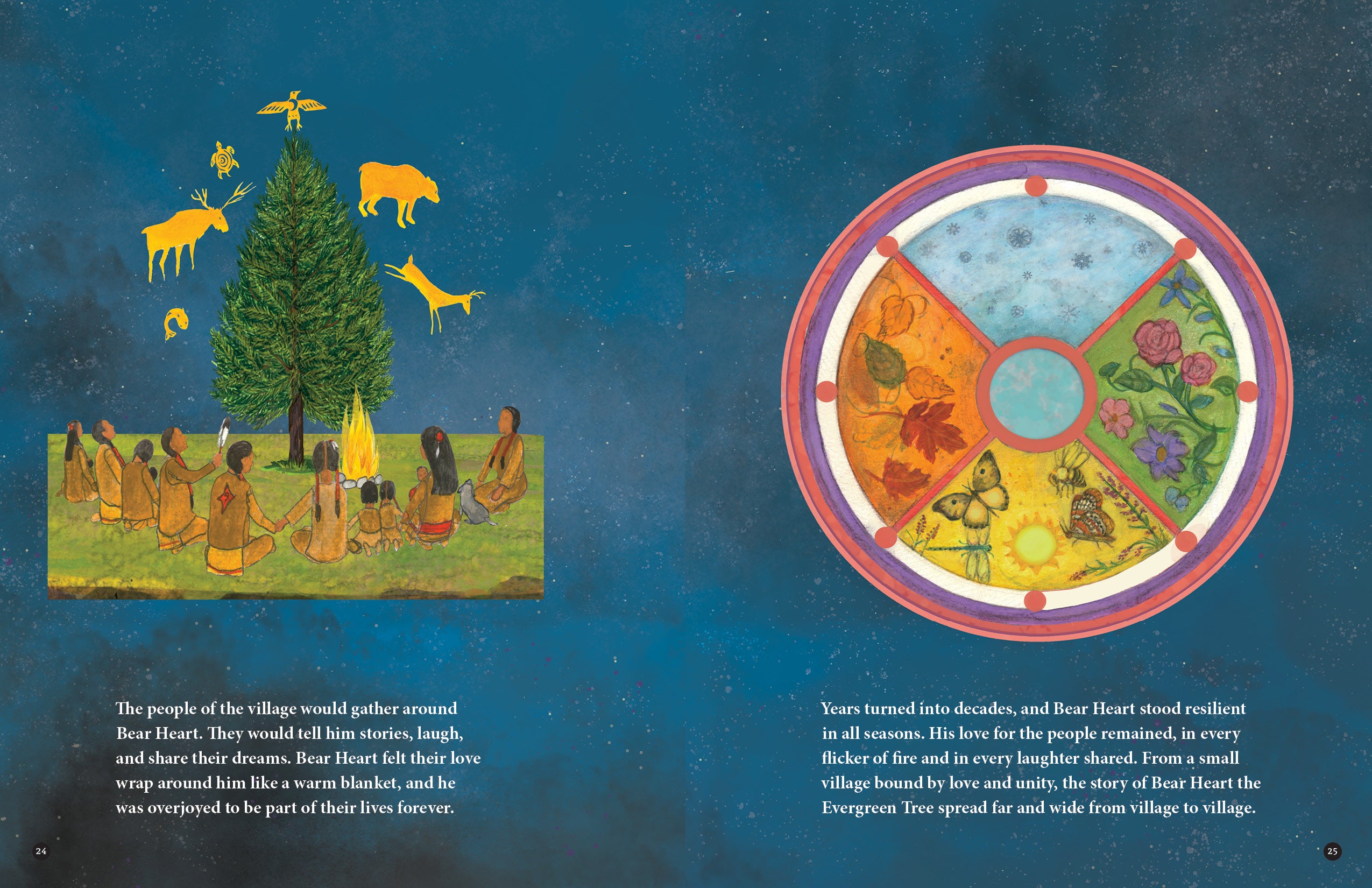 Bear Heart And The Evergreen Tree - Image 4