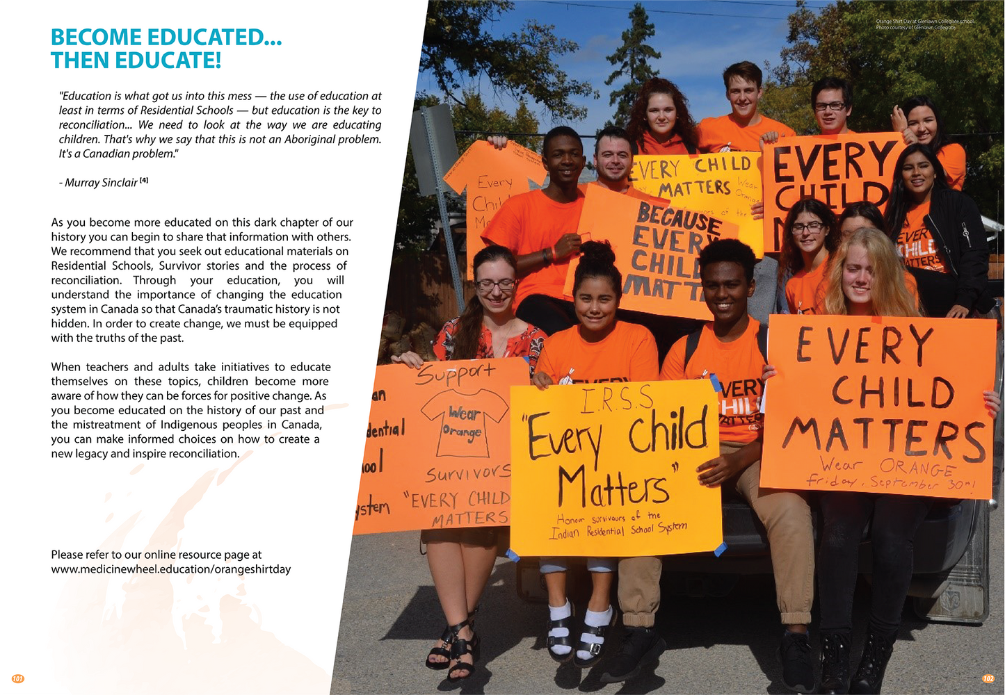 Orange Shirt Day: September 30th: Revised Edition