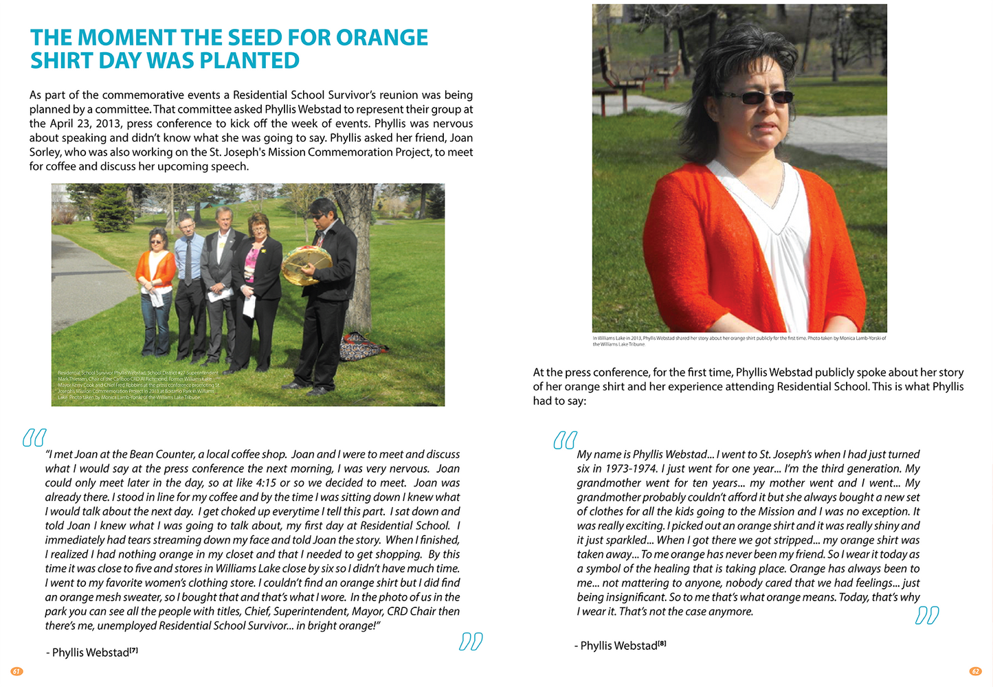 Orange Shirt Day: September 30th: Revised Edition