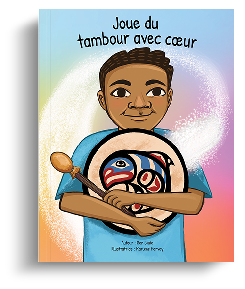 Joue du tambour avec cœur