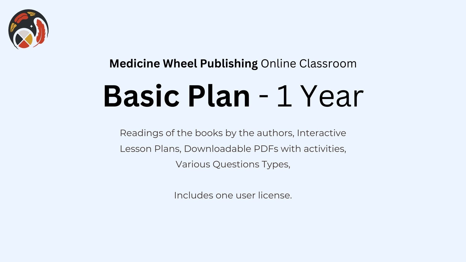 Medicine Wheel Publishing Online Classroom - 1 Year Subscription - Image 1